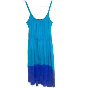 Soprano High Low Color Block Dress Size Small